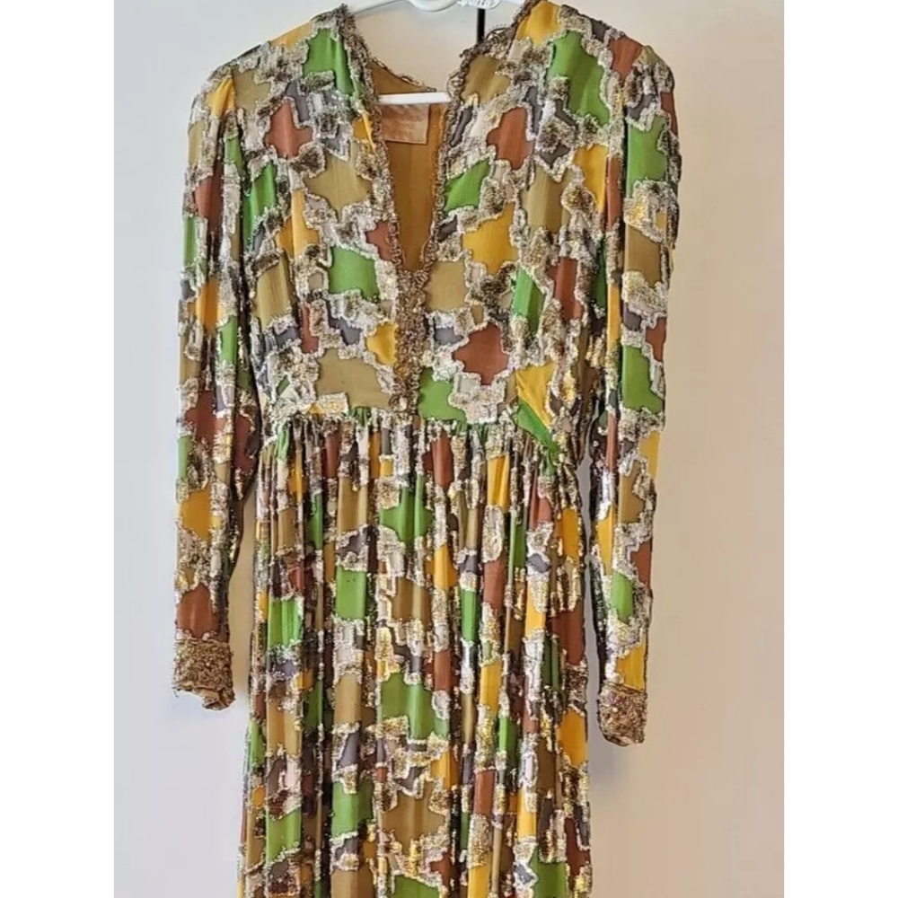 Vintage cleopatra Broumand gown